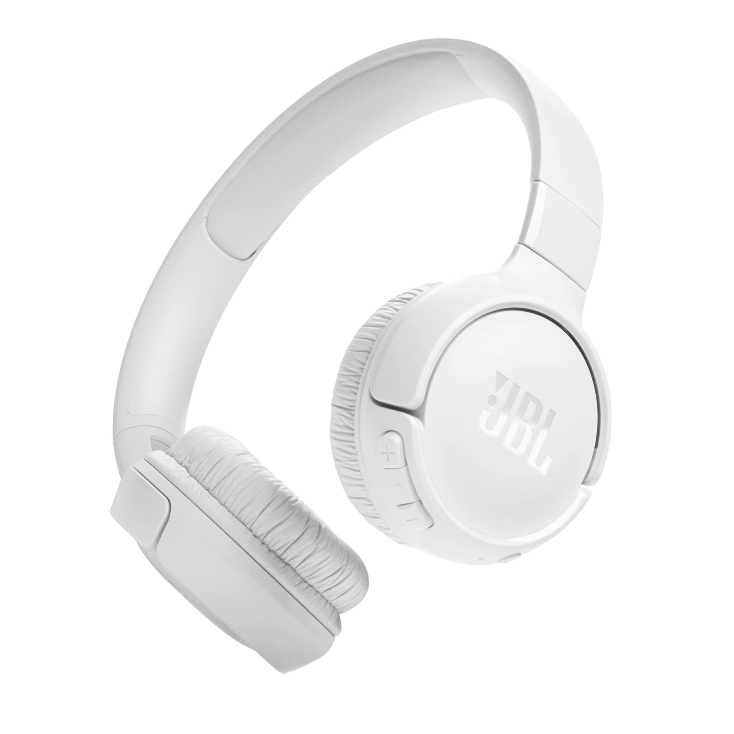 JBL Tune 520BT, casque audio sans fil, léger et confortable, Bluetooth 5.3, autonomie jusqu'à 57 h, charge rapide, son JBL Pure Bass, noir