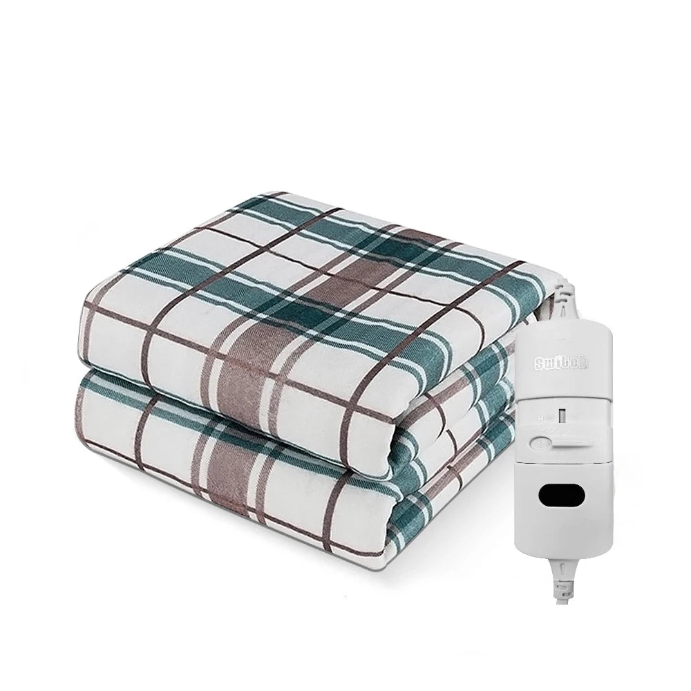 🔥 Couverture Chauffante Électrique – Thermostat Automatique 220V – Matelas Chauffant Double