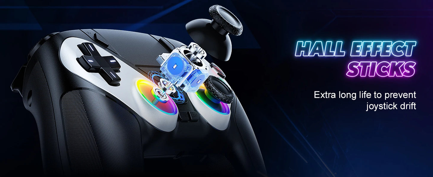 🎮 Manette Sans Fil Compatible PS5 & PC – Bluetooth, Turbo & Vibration