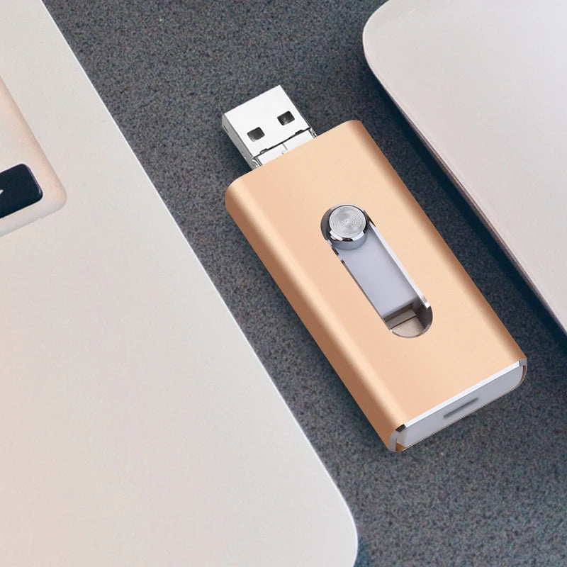 📀 Clé USB 3.0 OTG – 256Go à 2To – Compatible iPhone, Android & PC