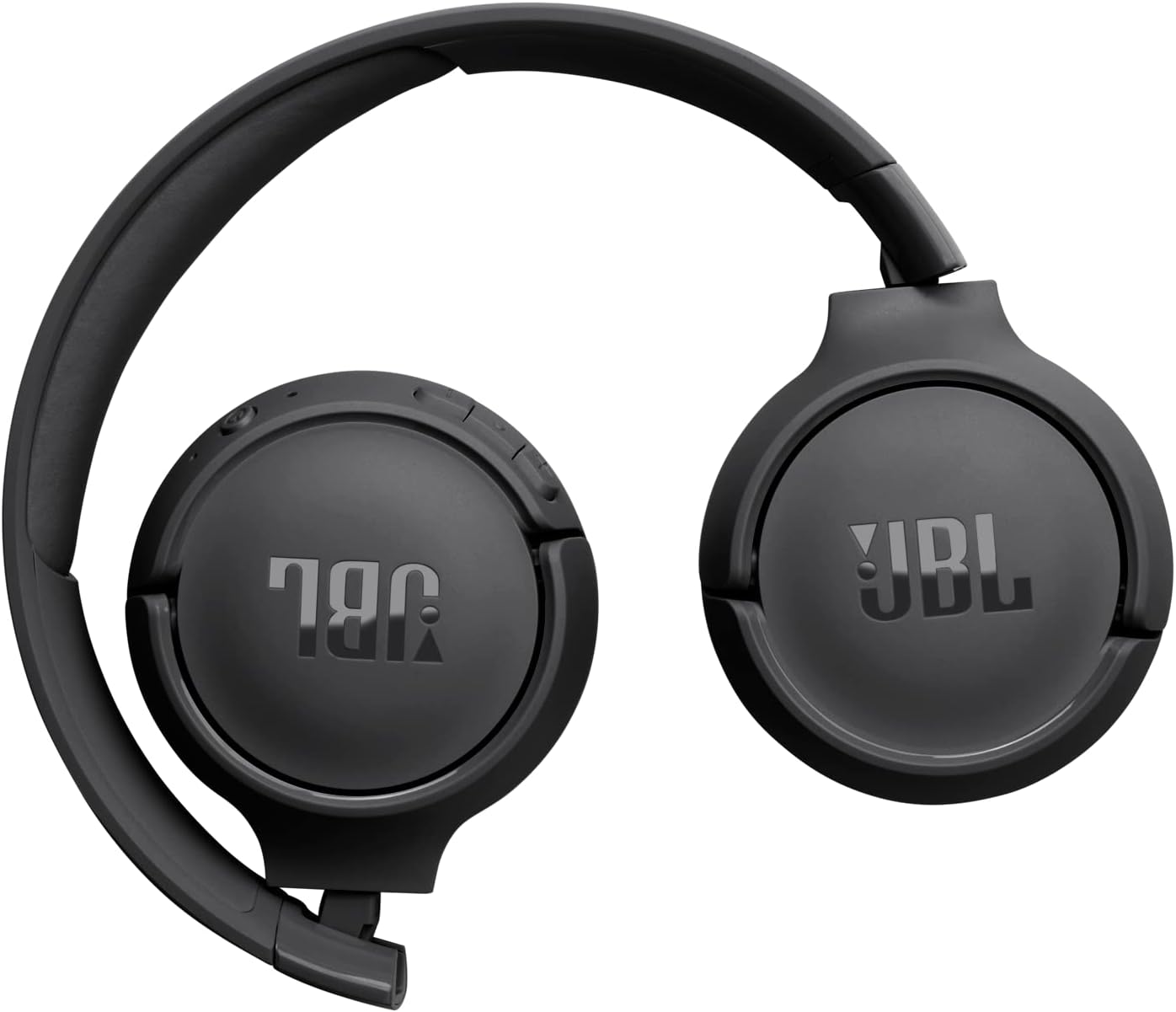 JBL Tune 520BT, casque audio sans fil, léger et confortable, Bluetooth 5.3, autonomie jusqu'à 57 h, charge rapide, son JBL Pure Bass, noir